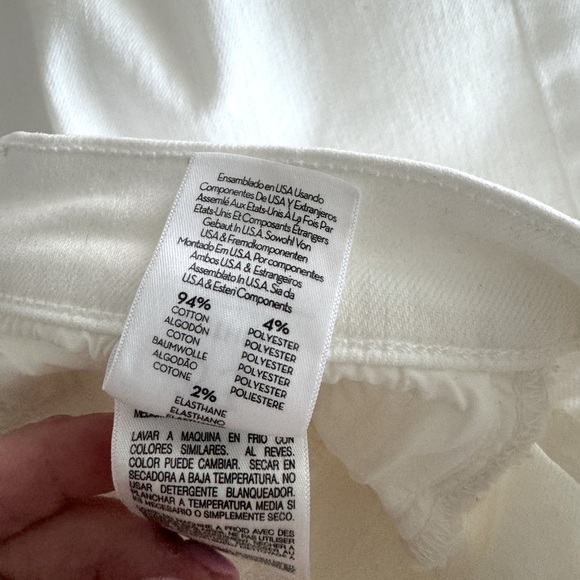 Anthropologie Mother Mid Rise Dazzler Ankle Fairest Of Them All Jeans Size 33 - Picture 11 of 12